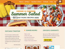 Tablet Screenshot of keystonemeats.com